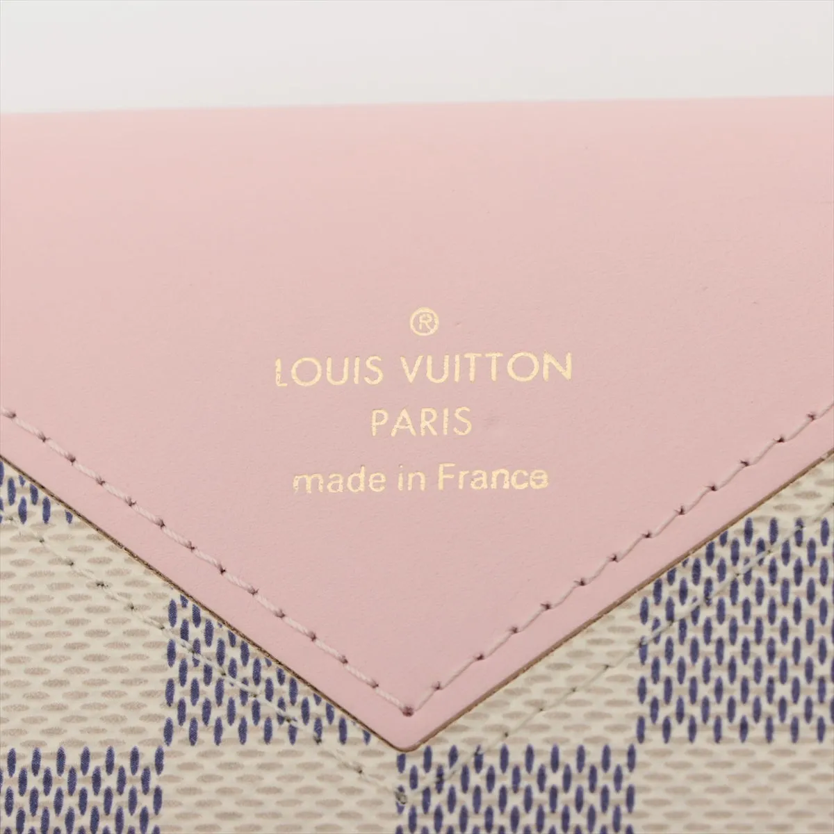 Trendy Inspired Louis Vuitton Damier Azur Arsene Playing Cards Pouch In Rose Ballerine