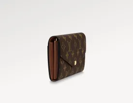 Trendy Inspired Louis Vuitton Monogram Sarah Wallet