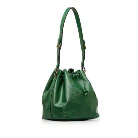 Trendy Inspired Louis Vuitton Petit Noé Green Epi