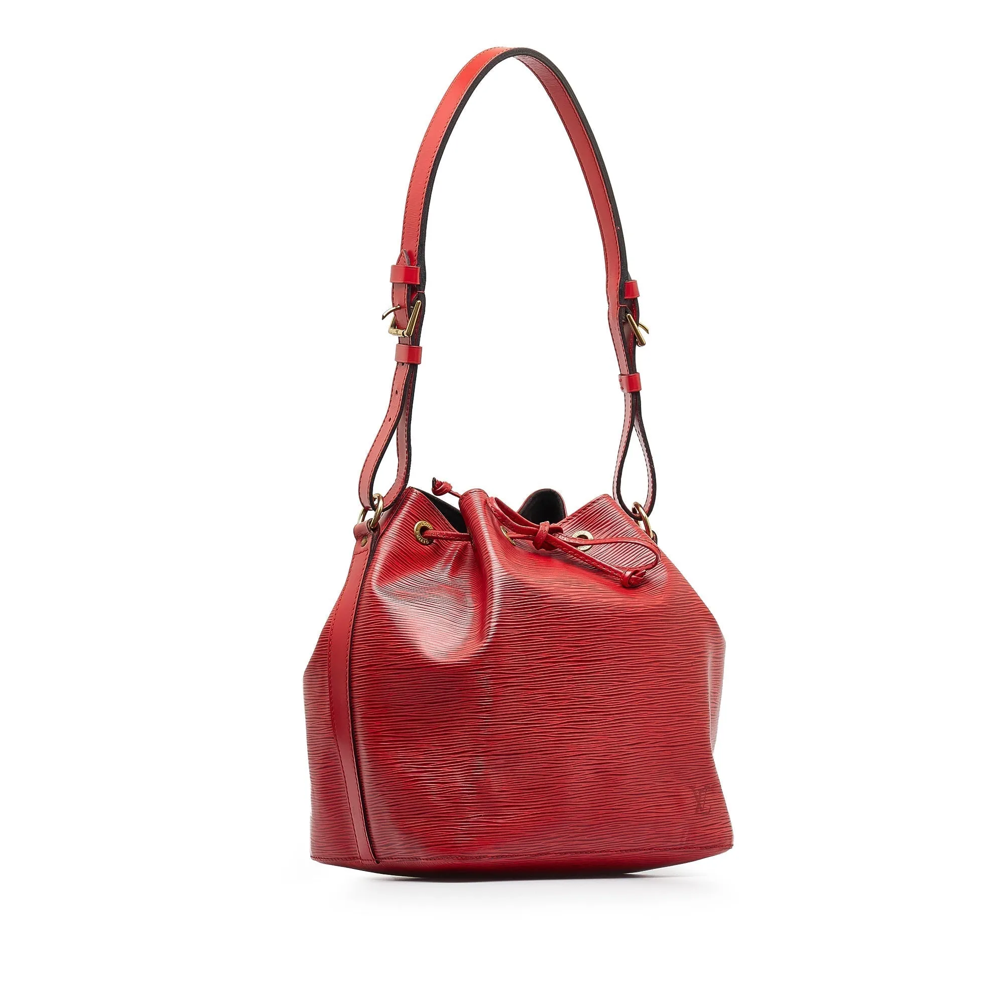 Trendy Inspired Louis Vuitton Petit Noé Red Epi