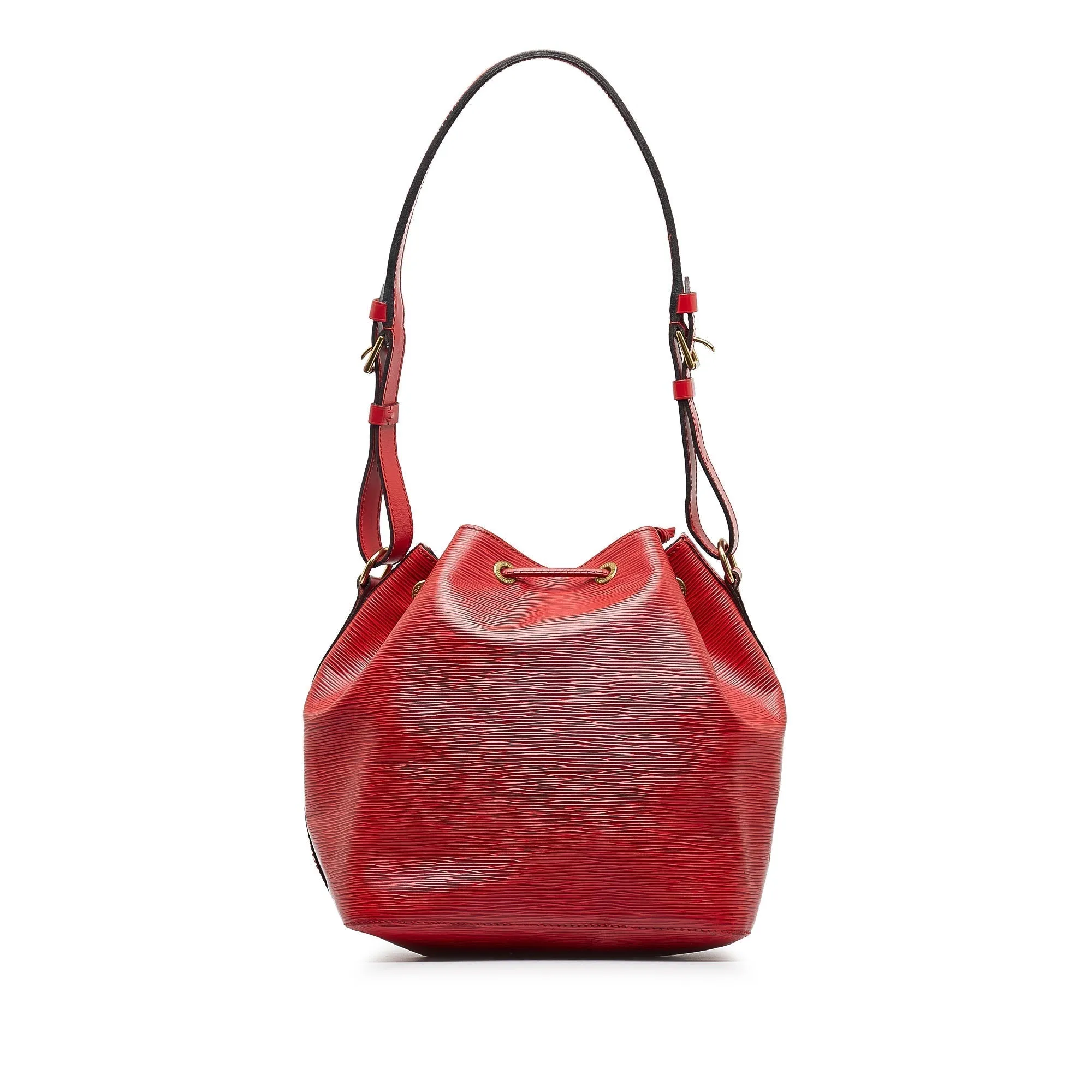 Trendy Inspired Louis Vuitton Petit Noé Red Epi