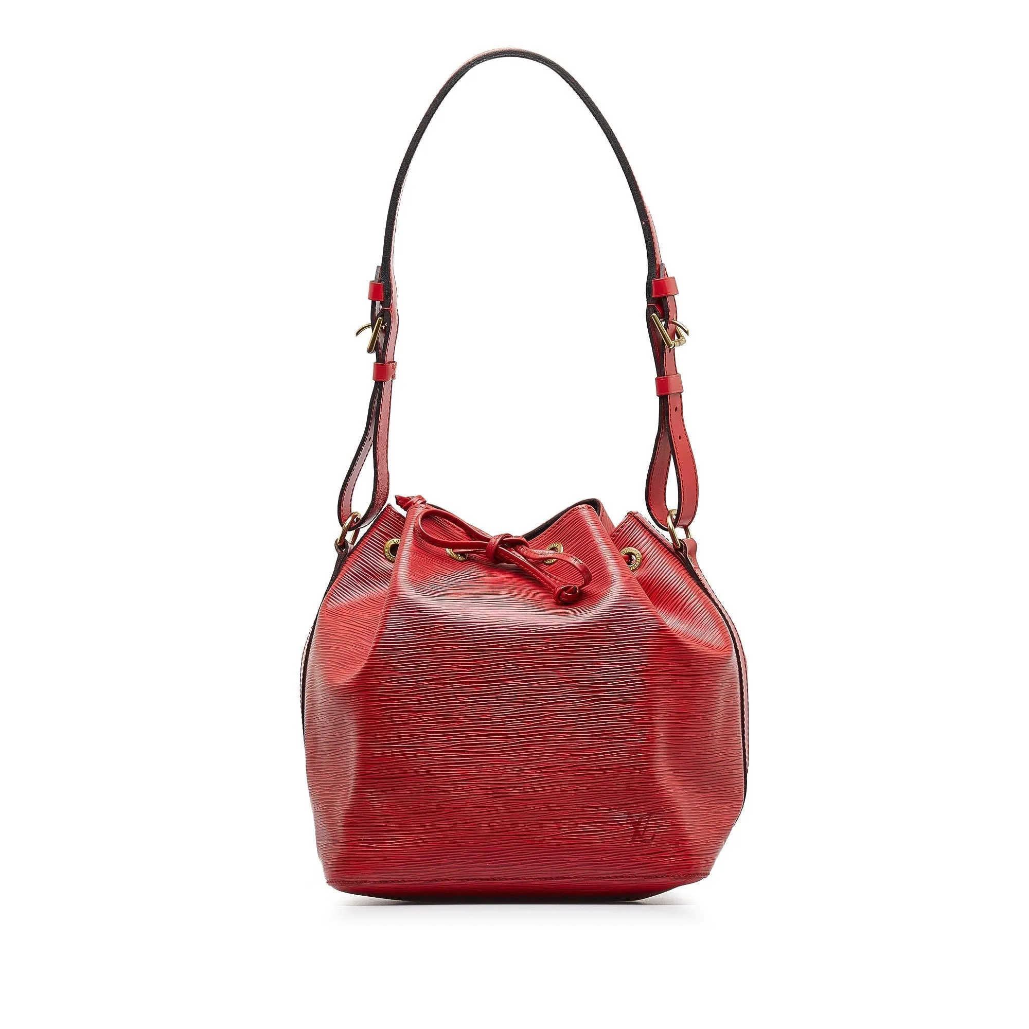 Trendy Inspired Louis Vuitton Petit Noé Red Epi