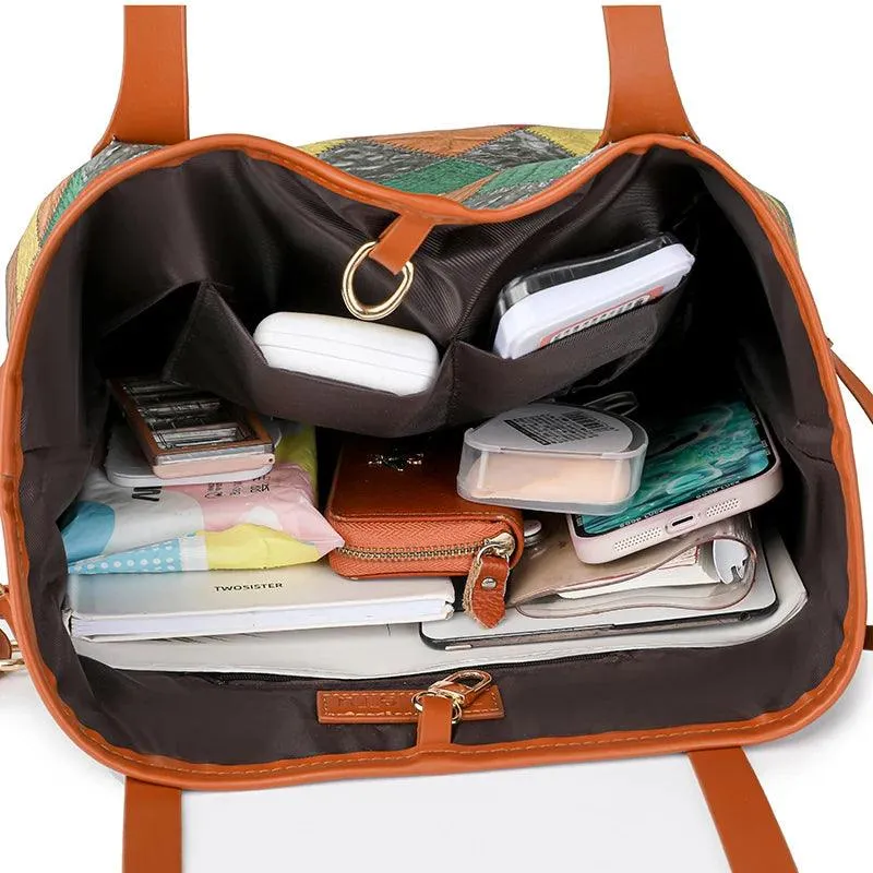 Two-in-One Korean Trendy Large-Capacity Tote – Effortless Style & Practicality