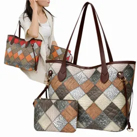Two-in-One Korean Trendy Large-Capacity Tote – Effortless Style & Practicality
