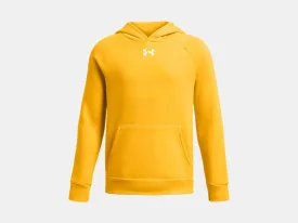 Under Armour Boys Steeltown Gold/White Rival Fleece Hoodie