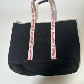 Victoria's Secret Black Tote with Red Accents